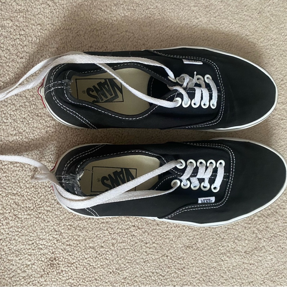 Black Vans #vans